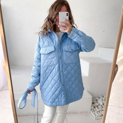 Long Breasted Lapel Cotton Jacket β 25 Edition