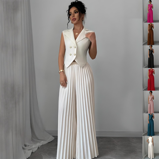 CityMuse Sleeveless Suit Set – Haute Edition 25